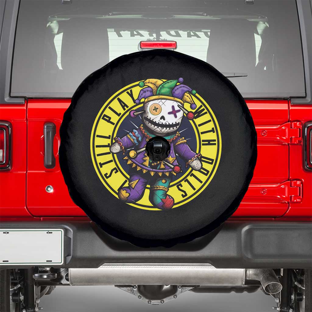 I Still Play With Doll Voodoo Mardi Gras Spare Tire Cover