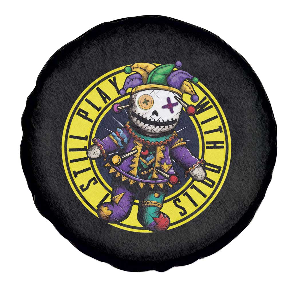 I Still Play With Doll Voodoo Mardi Gras Spare Tire Cover