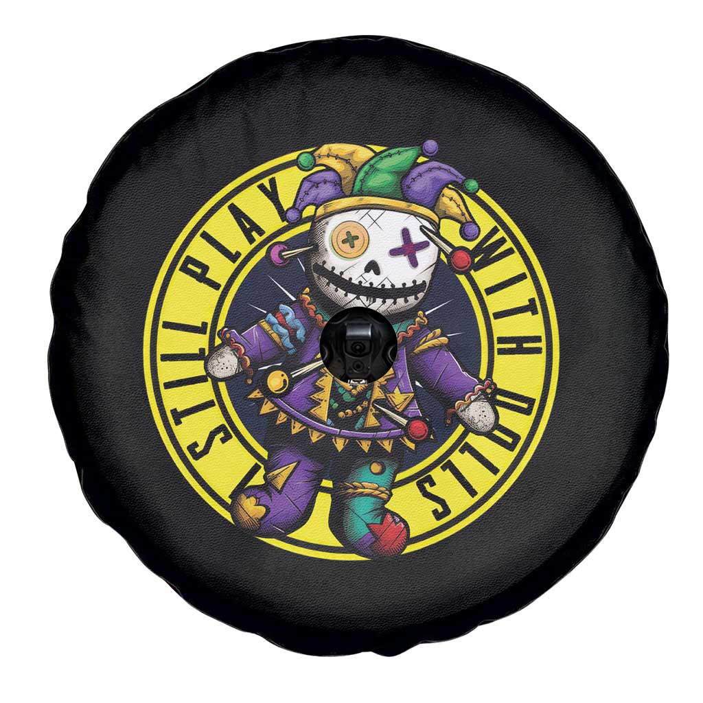 I Still Play With Doll Voodoo Mardi Gras Spare Tire Cover