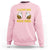 Halloween Couple Matching Sweatshirt I Love Her Boo Bees - Wonder Print Shop