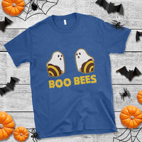 Halloween Couple Matching T Shirt Boo Bees Funny Ghost Bee - Wonder Print Shop