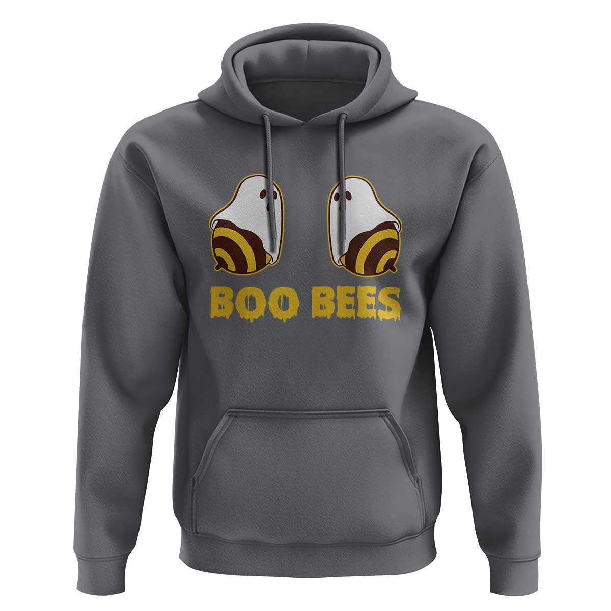 Halloween Couple Matching Hoodie Boo Bees Funny Ghost Bee - Wonder Print Shop