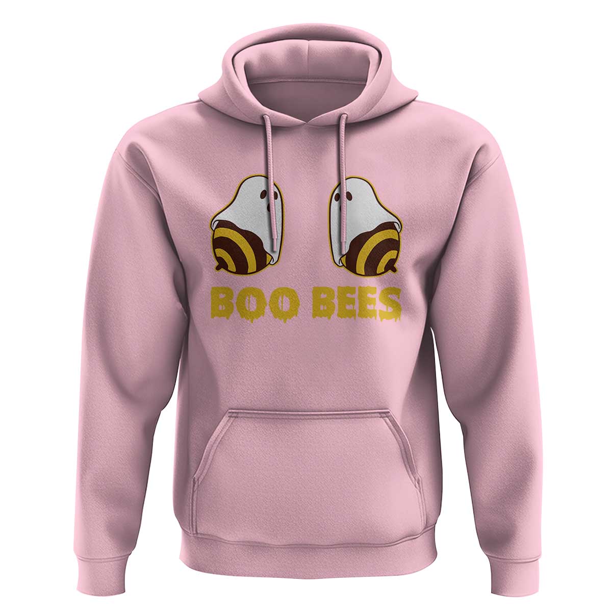 Halloween Couple Matching Hoodie Boo Bees Funny Ghost Bee - Wonder Print Shop