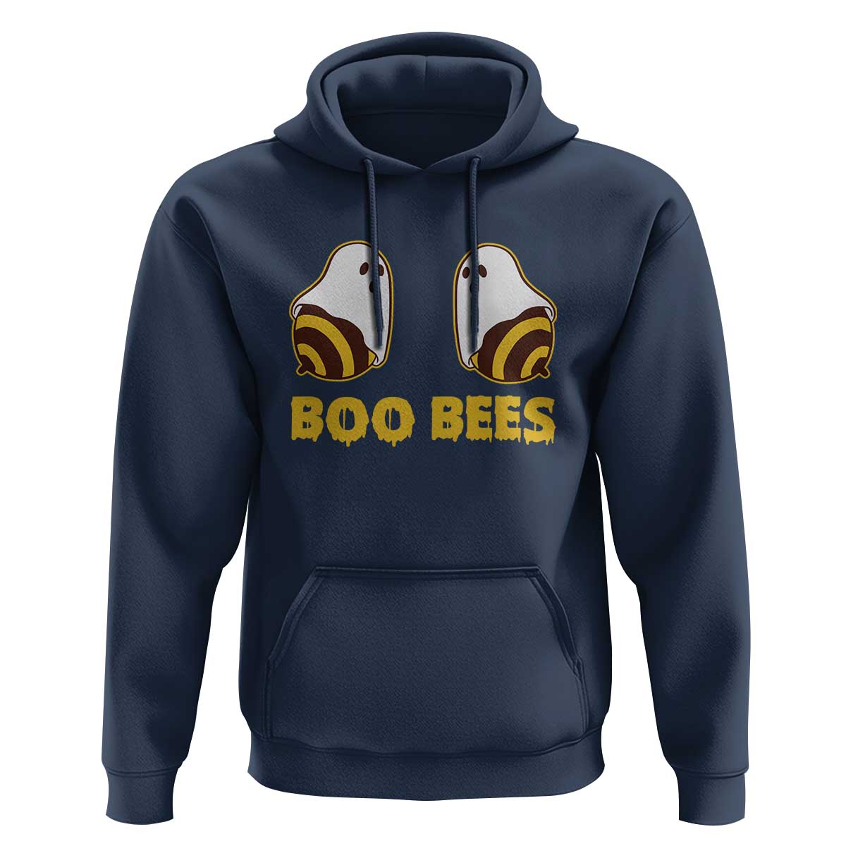 Halloween Couple Matching Hoodie Boo Bees Funny Ghost Bee - Wonder Print Shop