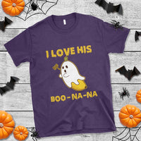 Halloween Couple Matching T Shirt I Love His Boo-na-na - Wonder Print Shop