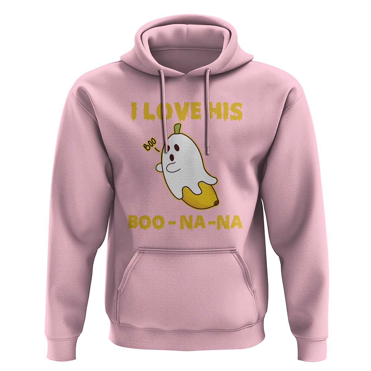 Halloween Couple Matching Hoodie I Love His Boo-na-na - Wonder Print Shop