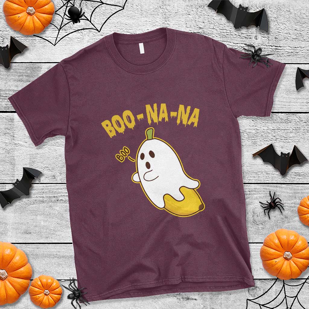 Halloween Couple Matching T Shirt Boo-na-na Cute Ghost Banana - Wonder Print Shop