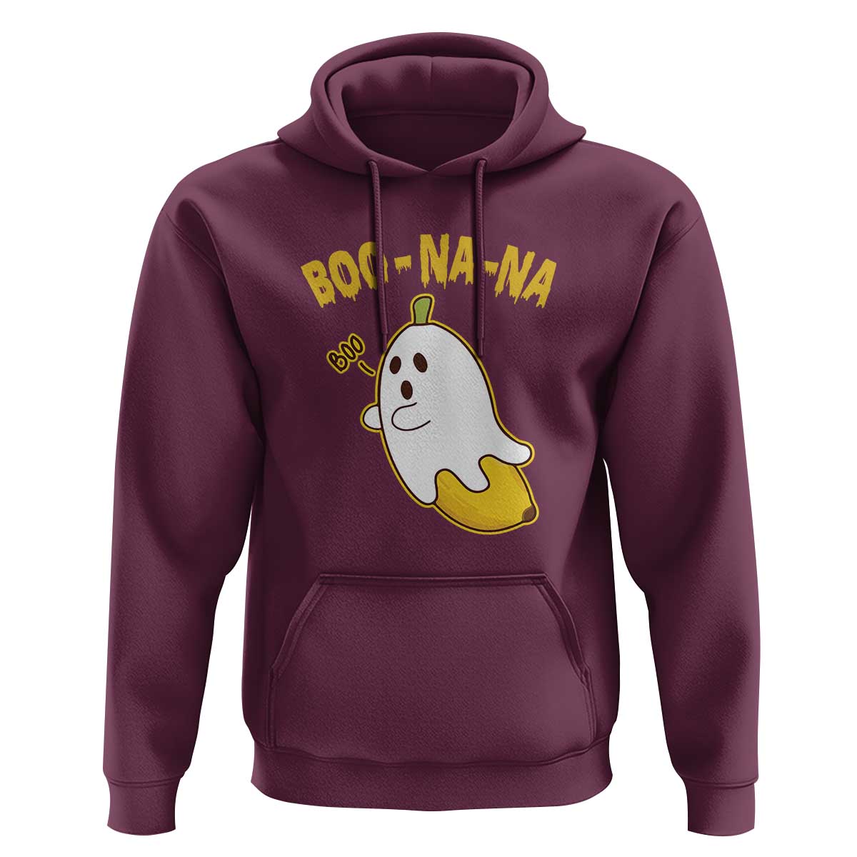 Halloween Couple Matching Hoodie Boo-na-na Cute Ghost Banana - Wonder Print Shop