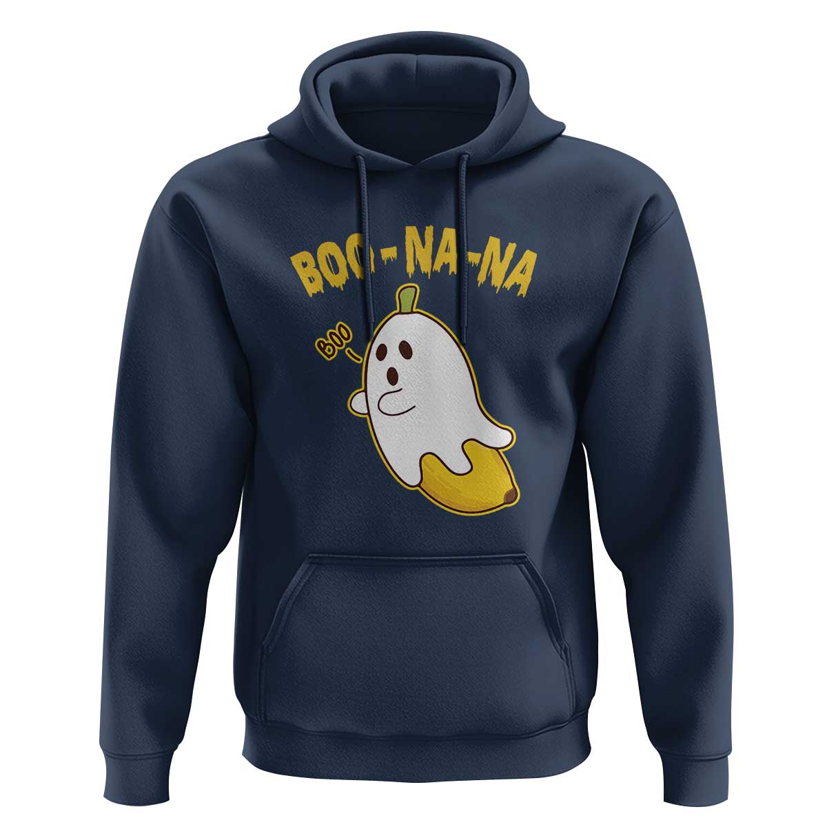 Halloween Couple Matching Hoodie Boo-na-na Cute Ghost Banana - Wonder Print Shop