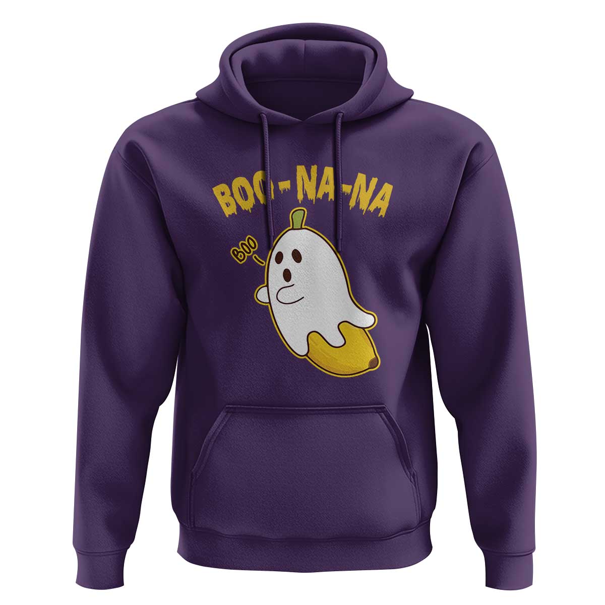 Halloween Couple Matching Hoodie Boo-na-na Cute Ghost Banana - Wonder Print Shop