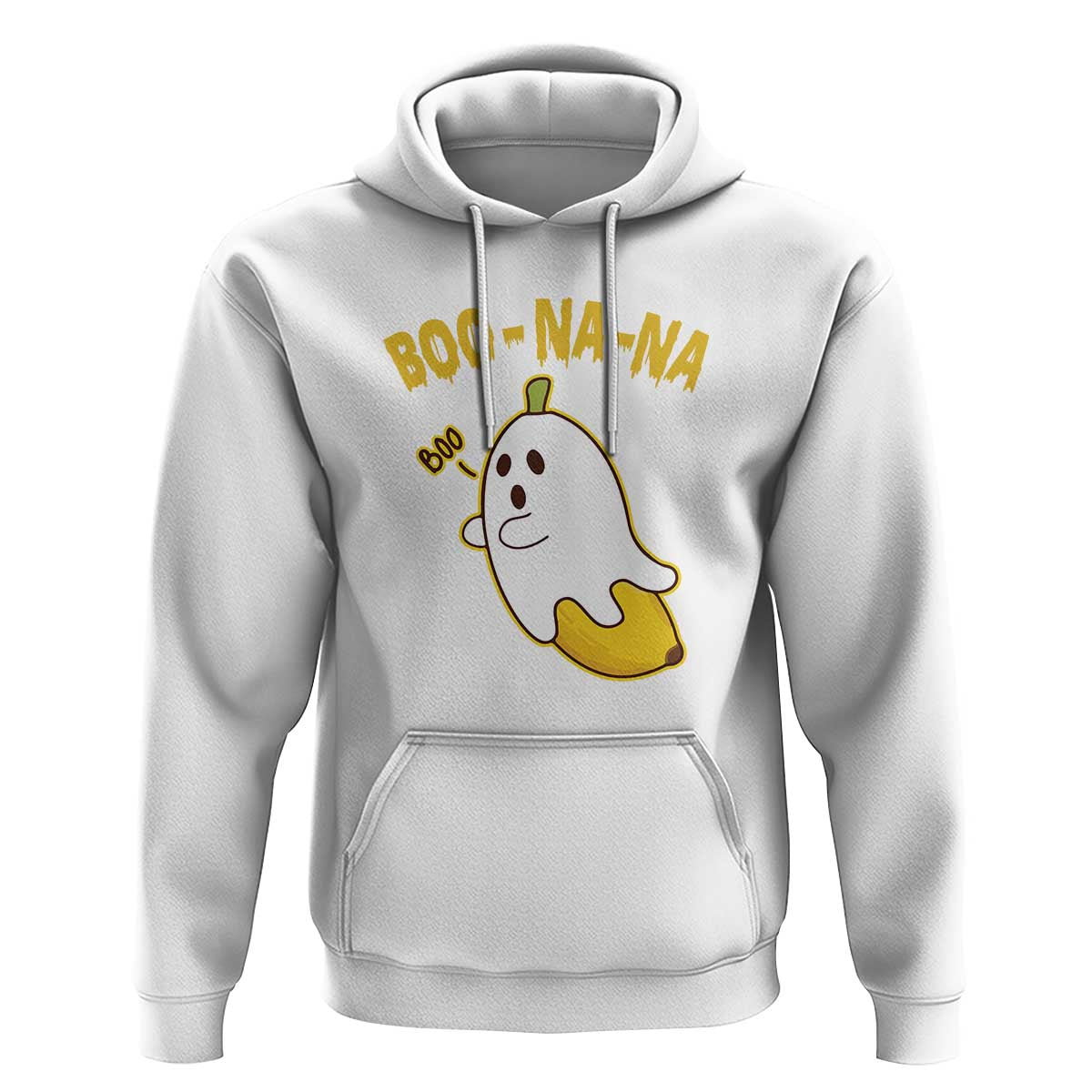 Halloween Couple Matching Hoodie Boo-na-na Cute Ghost Banana - Wonder Print Shop