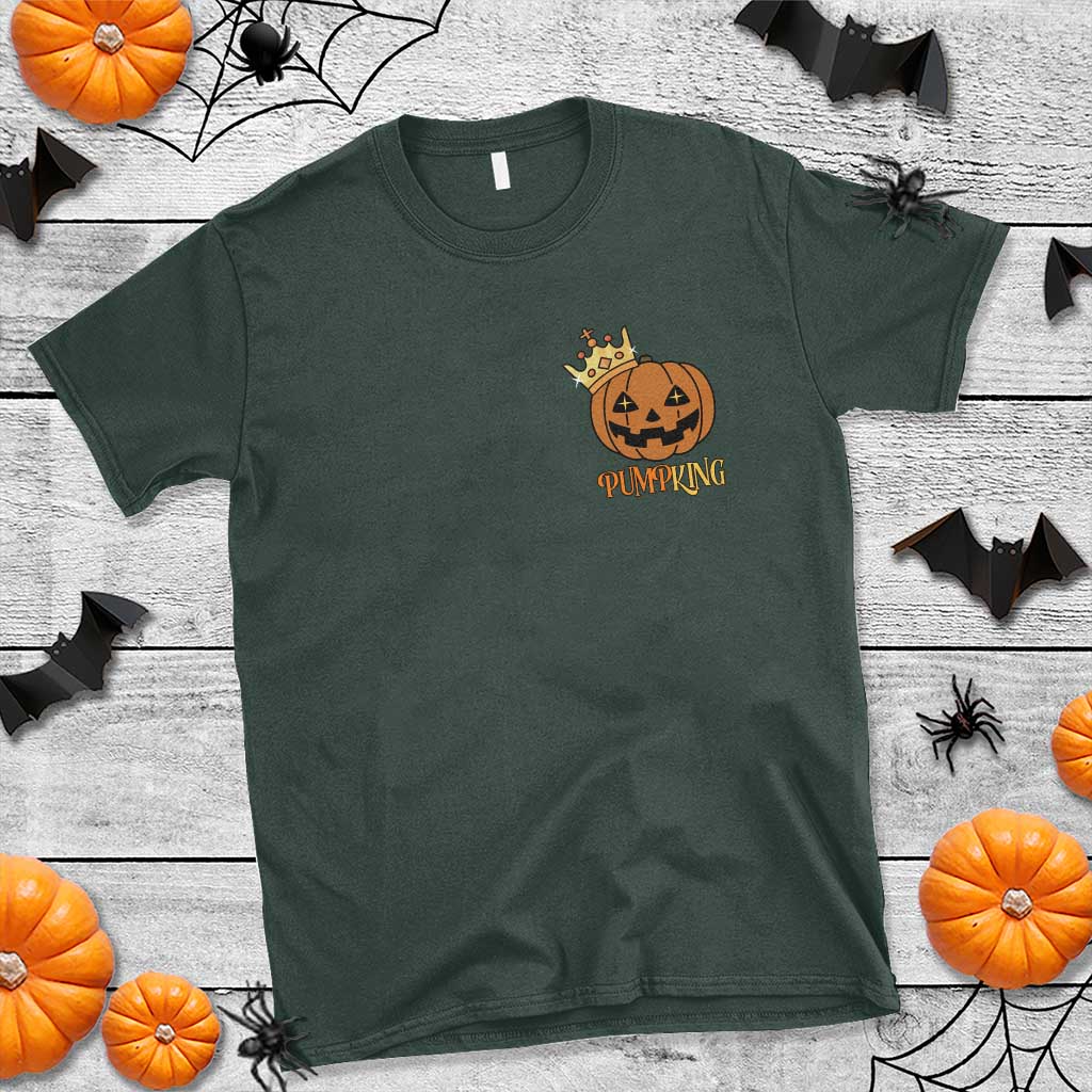 Halloween Couple Matching T Shirt Pumpking Funny Spooky Pumpkin - Wonder Print Shop