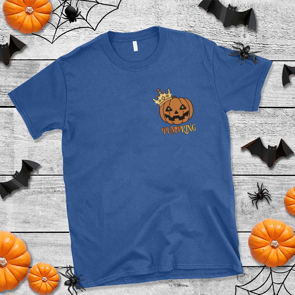Halloween Couple Matching T Shirt Pumpking Funny Spooky Pumpkin - Wonder Print Shop