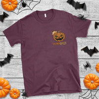 Halloween Couple Matching T Shirt Pumpqueen Funny Spooky Pumpkin - Wonder Print Shop