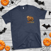 Halloween Couple Matching T Shirt Pumpqueen Funny Spooky Pumpkin - Wonder Print Shop