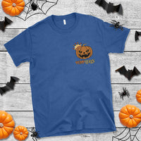 Halloween Couple Matching T Shirt Pumpqueen Funny Spooky Pumpkin - Wonder Print Shop