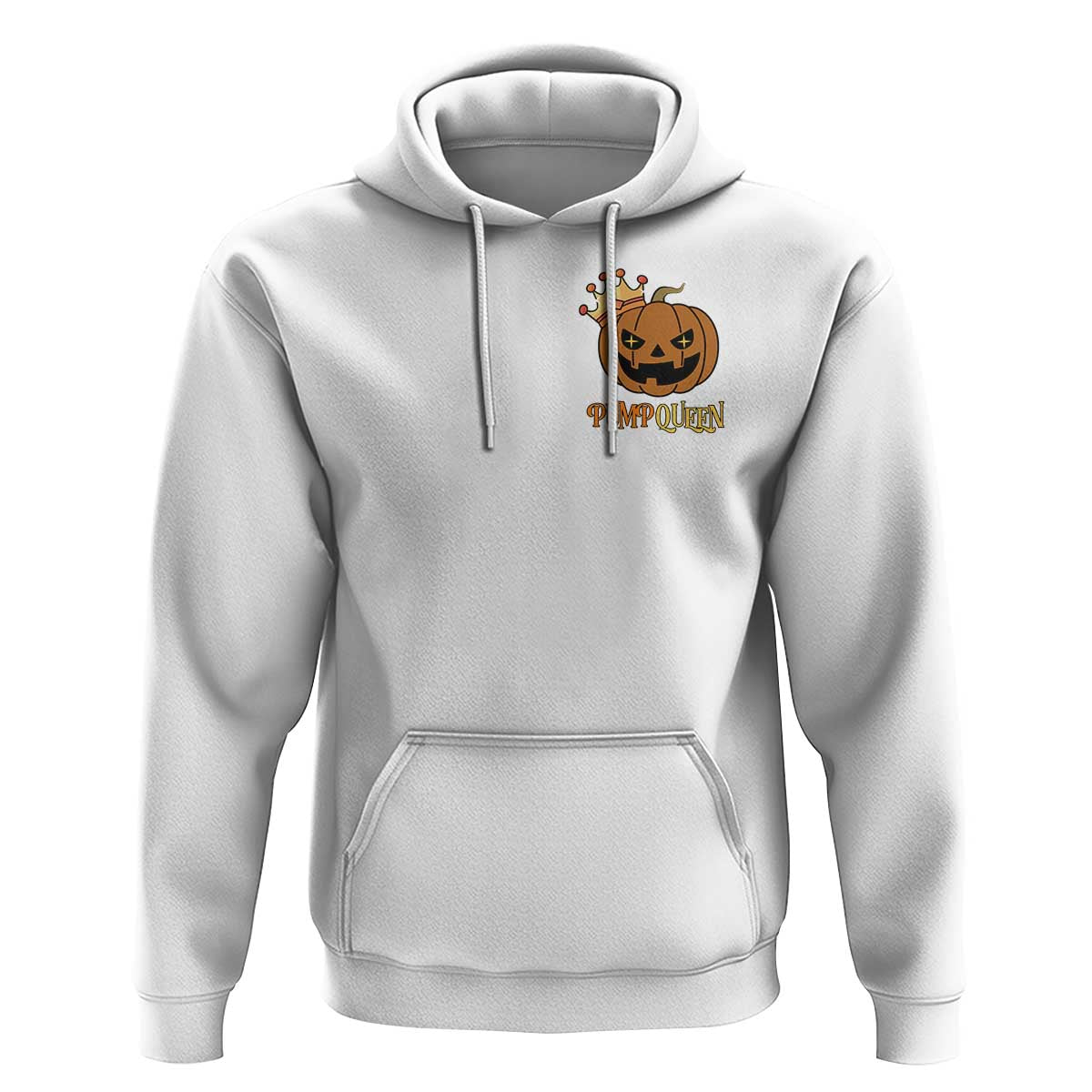 Halloween Couple Matching Hoodie Pumpqueen Funny Spooky Pumpkin
