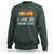 Halloween Couple Matching Sweatshirt I Love His Broom Stick - Wonder Print Shop