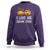 Halloween Couple Matching Sweatshirt I Love His Broom Stick - Wonder Print Shop