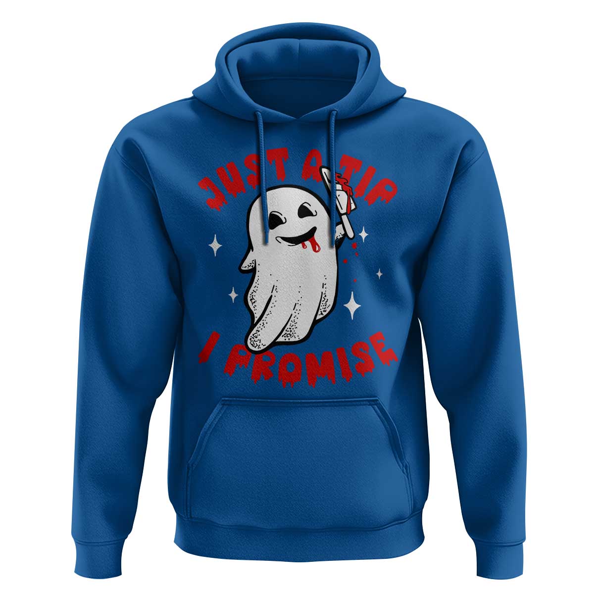 Funny Halloween Hoodie Cute Ghost Just The Tip I Promise - Wonder Print Shop