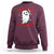 Funny Halloween Sweatshirt Cute Ghost Just The Tip I Promise - Wonder Print Shop