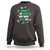 Funny Halloween Sweatshirt Zombies Eat Brains So You're Safe - Wonder Print Shop