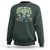 Funny Halloween Sweatshirt Chillin With My Zombies - Wonder Print Shop