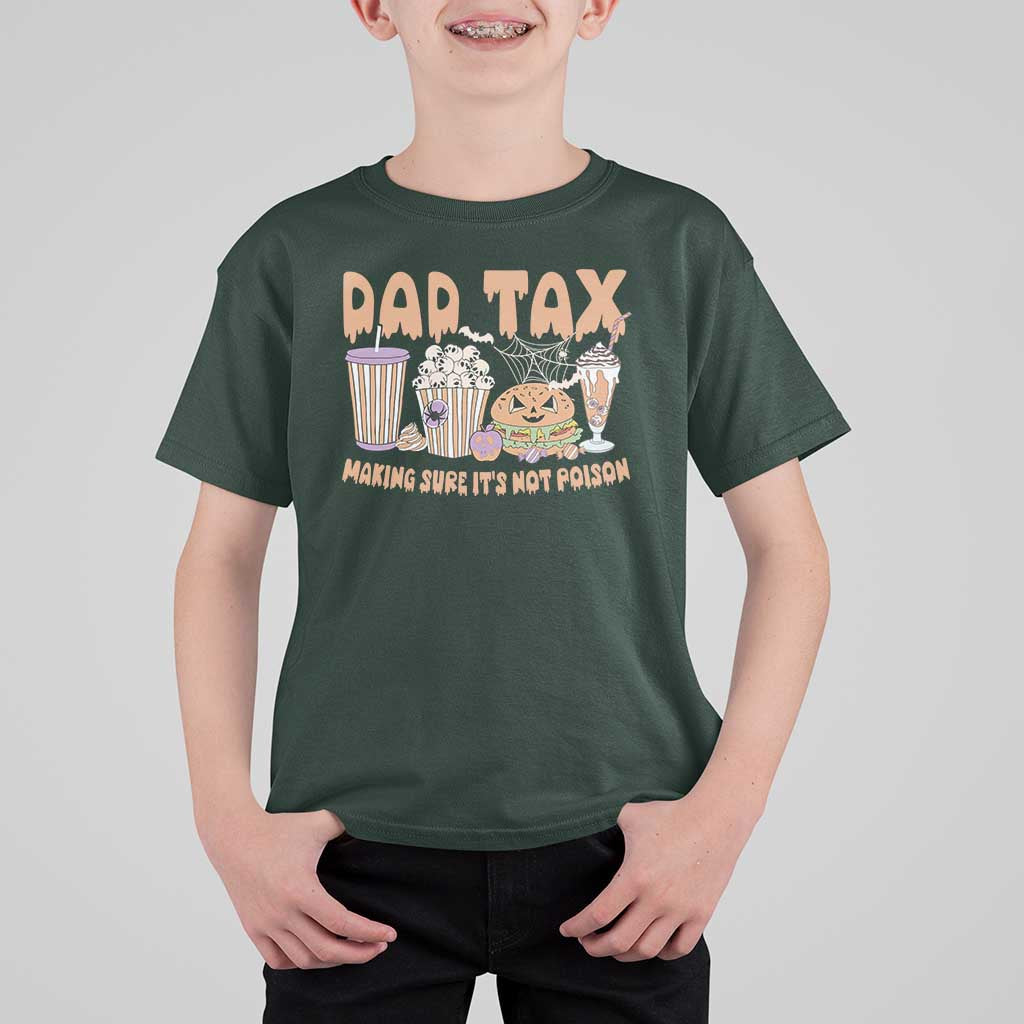 Funny Halloween T Shirt For Kid Dad Tax Making Sure It's Not Poison - Wonder Print Shop