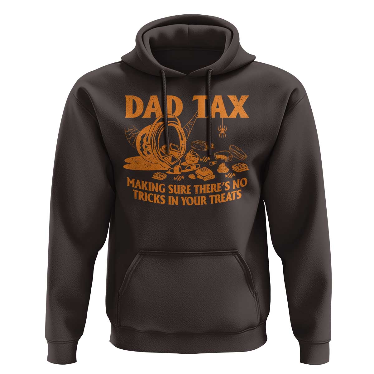 Funny Halloween Dad Tax Hoodie Making Sure There's No Tricks In Your Treats - Wonder Print Shop