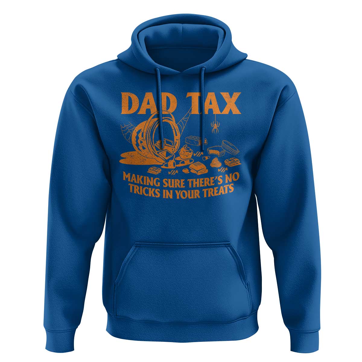 Funny Halloween Dad Tax Hoodie Making Sure There's No Tricks In Your Treats - Wonder Print Shop