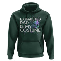 Funny Halloween Exhausted Dad Is My Costume Hoodie