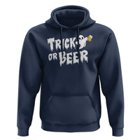 Funny Halloween Beer Hoodie Trick Or Beer Drinking Ghost