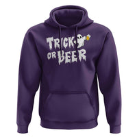 Funny Halloween Beer Hoodie Trick Or Beer Drinking Ghost