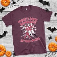 Funny Pink Halloween T Shirt There's Some Horrors In This House - Wonder Print Shop