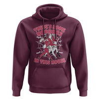 Funny Pink Halloween Hoodie There's Some Horrors In This House