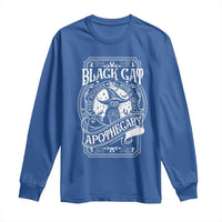 Black Cat Witch Long Sleeve Shirt Salem Apothecary Halloween