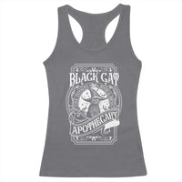 Black Cat Witch Racerback Tank Top Salem Apothecary Halloween