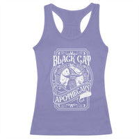 Black Cat Witch Racerback Tank Top Salem Apothecary Halloween
