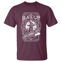 Black Cat Witch T Shirt Salem Apothecary Halloween