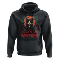 Halloween Vampire Cat Hoodie Night Of The Vampurr