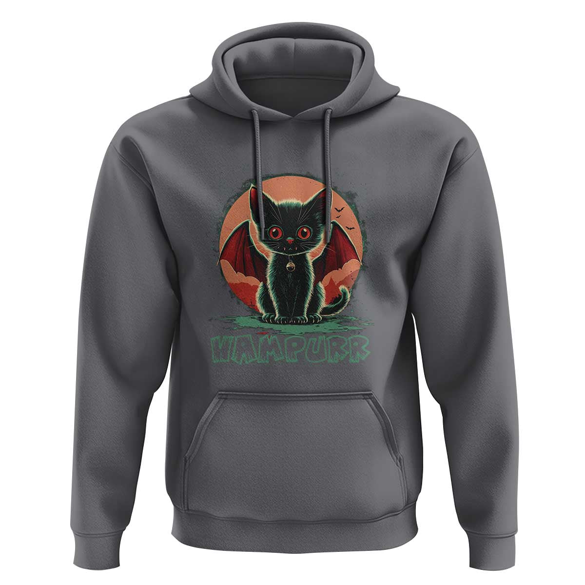 Halloween Vampurr Vampire Cat Hoodie