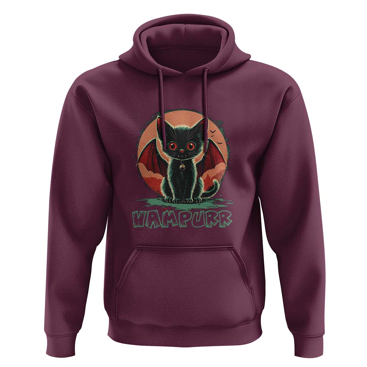 Halloween Vampurr Vampire Cat Hoodie