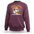 Funny Halloween Hip Hop Sweatshirt Creep It Real Gangster Ghost - Wonder Print Shop