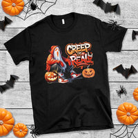 Funny Halloween Hip Hop T Shirt Creep It Real Cool Ghost Old School - Wonder Print Shop