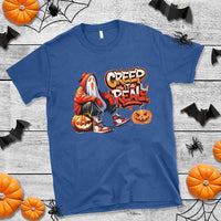 Funny Halloween Hip Hop T Shirt Creep It Real Cool Ghost Old School - Wonder Print Shop