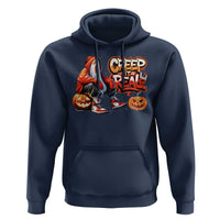 Funny Halloween Hip Hop Hoodie Creep It Real Cool Ghost Old School