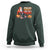 Funny Halloween Hip Hop Sweatshirt Creep It Real Cool Ghost Old School - Wonder Print Shop