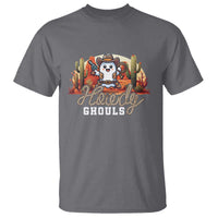 Halloween Cowboy T Shirt Howdy Ghouls Funny Western Ghost