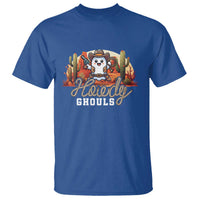 Halloween Cowboy T Shirt Howdy Ghouls Funny Western Ghost