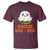 Funny Halloween T Shirt Cheese Boo-ger Cute Hamburger Ghost - Wonder Print Shop